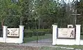 Cementerio del Holocausto en Nawcz para víctimas de la marcha de la muerte del campo de concentración de Stutthof.