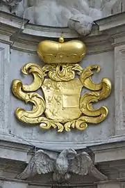 Escudo de armas de los Archiduques de Austria.