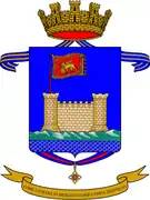 Escudo del Regimiento italiano de la Laguna Serenissima.