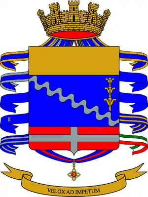 Coat of Arms of the 8° Bersaglieri Regiment