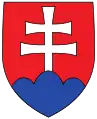 Escudo de Eslovaquia en 1993.