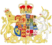 Escudo de la reina AdelaidaConsorte de Guillermo IV(1830 - 1849)