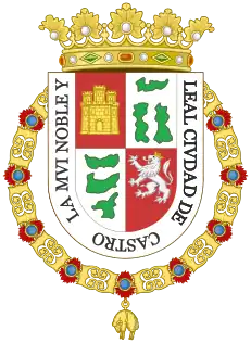 Escudo de armas de Castro (Chile)