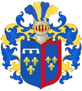 Escudo después de la pérdida del título y distinciones.(1924-1945)