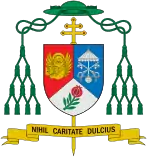 Escudo de Angelo De Donatis como Arzobispo
