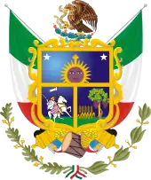 Escudo de Querétaro (Estado de Querétaro, México)