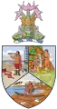 Escudo de armas de San Cristóbal-Nieves-Anguila (1958-1967)