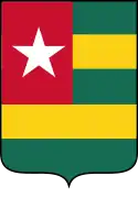 Escudo de armas de la República Togolesa (1960-1962)