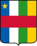 Escudo de armas de la República Centroafricana (1958-1963)