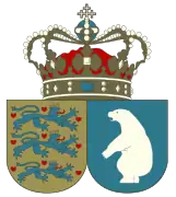 Escudo del condado de Groenlandia