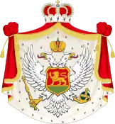 Escudo del Reino de Montenegro: 1910-1916