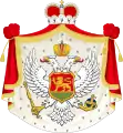 Escudo del Principado de Montenegro: 1852-1910