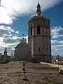 La torre desde la cubierta de la nave central o mayor.