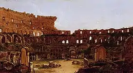 Interior of the Colosseum por Thomas Cole (1832), pintura.