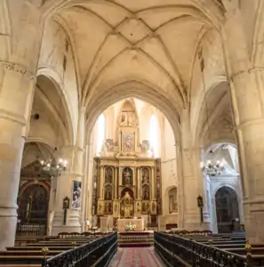 Altar mayor de la colegiata