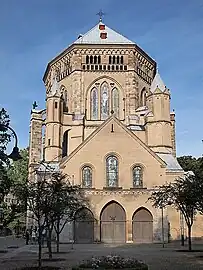 Decágono de Basílica de San Gereón, Colonia, 1219-1227, gótico temprano