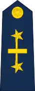 Insignia de Teniente Coronel de la Fuerza Aérea.