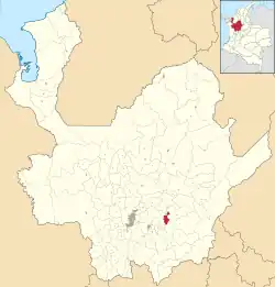 Guatapé ubicada en Antioquia