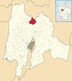 San Cayetano ubicada en Cundinamarca