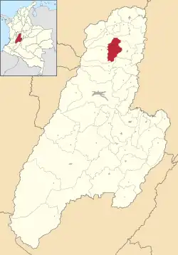 Líbano ubicada en Tolima