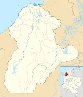 San Lucía ubicada en Córdoba (Colombia)