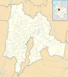 Peña Negra ubicada en Cundinamarca
