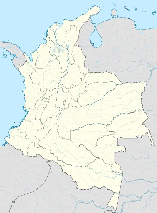 Alto de La Línea ubicada en Colombia