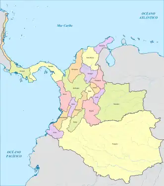 República de la Nueva Granada en 1835