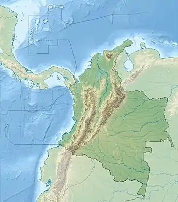 Cañón de Santurbán ubicada en Colombia