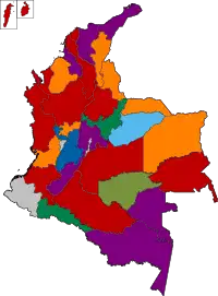 Elecciones regionales de Colombia de 2015