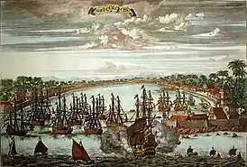 Colombo, circa 1680.
