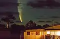 Cometa McNaught, desde Barra de Valizas, Rocha, Uruguay