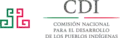 Logo de la CDI durante la administración de Enrique Peña Nieto (2012-2018)