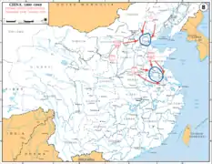 Invierno de 1948 y 1949: los comunistas toman las posiciones nacionalistas en el noreste.