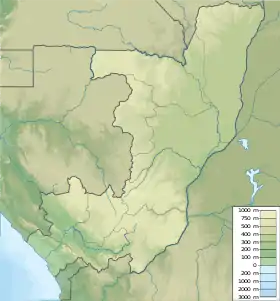 Reserva nacional Odzala ubicada en República del Congo