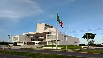 Congreso de Yucatán, sede del poder legislativo.