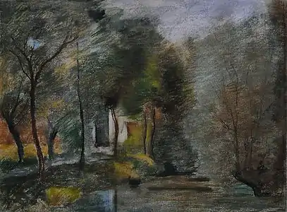 Paisaje en Lambres (1865), Museo de Bellas Artes de Arras .