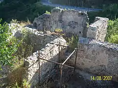 Las ruinas del antiguo convento