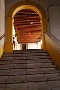 Escaleras del claustro