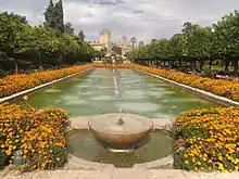 Jardín del Alcázar de Córdoba