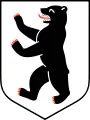 El «oso berlinés», emblema de la ciudad y del estado federado de Berlín.