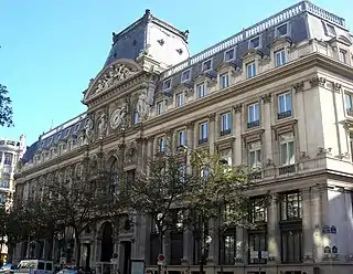 La Sede central del Crédit lyonnais en París