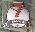 Craig Biggio (C, 2B). Retirado el 17 de agosto de 2008