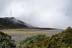 El cráter Playa Hermosa