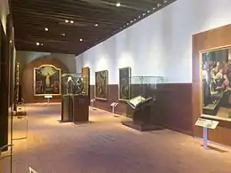 Sala de exposición del museo