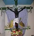 Cristo Negro de Esquipulas, réplica del original del municipio de El Sauce.