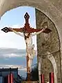 Cristo del Rosario en procesión, año 2007.