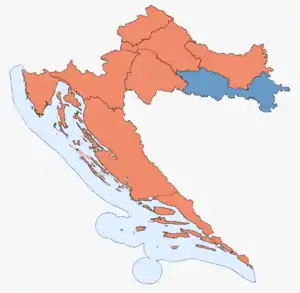 Elecciones parlamentarias de Croacia de 2000