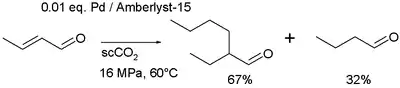 Crotonaldehyde Aldol process