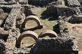 Termas de la villa romana de San Cucufate (Vila de Frades).